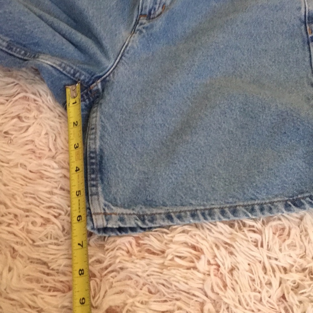 🤖VTG mid rise medium wash denim shorts - Picture 8 of 8